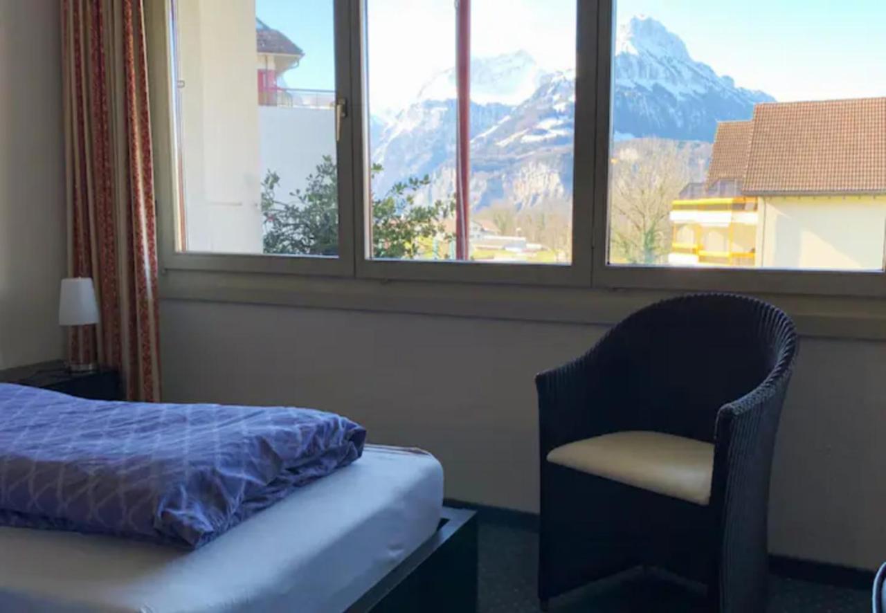 Priv. Apartment Bei Swiss Holiday Park Morschach Eksteriør billede