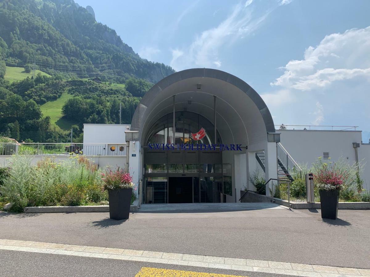 Priv. Apartment Bei Swiss Holiday Park Morschach Eksteriør billede